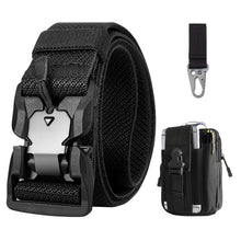 Carica l&#39;immagine nel visualizzatore di Gallery, BESTKEE Cintura Tattica da Uomo 1,5&quot; Regolabile in Nylon Stile Militare con...