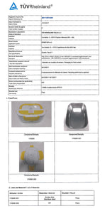 SPICE Amarillo inox Scaldavivande portatile Lunch Box con 1,5 L, Argento - Ilgrandebazar