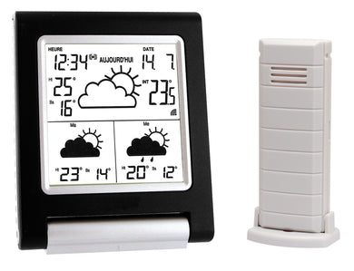 La Crosse Technology WD1201IT-BLA-S - Stazione metereologica, Colore: nero - Ilgrandebazar