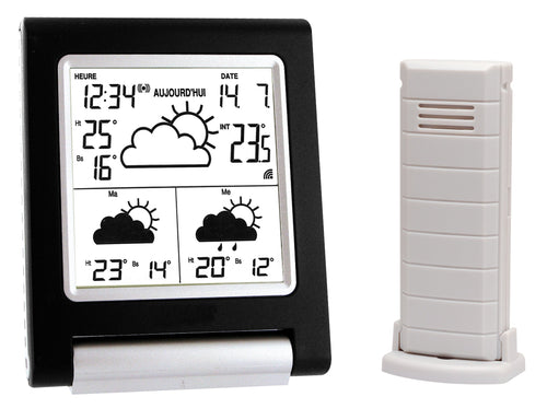 La Crosse Technology WD1201IT-BLA-S - Stazione metereologica, Colore: nero - Ilgrandebazar