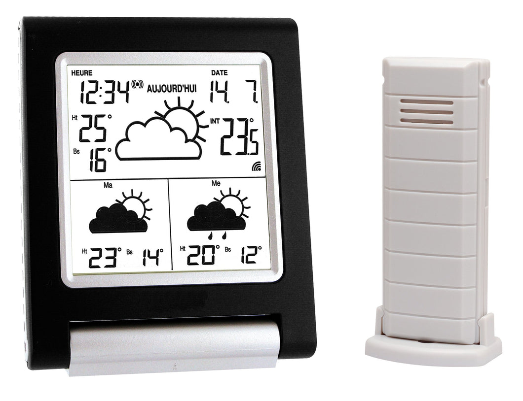 La Crosse Technology WD1201IT-BLA-S - Stazione metereologica, Colore: nero - Ilgrandebazar