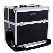 Carica l&#39;immagine nel visualizzatore di Gallery, SONGMICS Beauty Case Cofanetto Trucco 36,5 x 22 x 35 cm Make Up XL, Nero - Ilgrandebazar