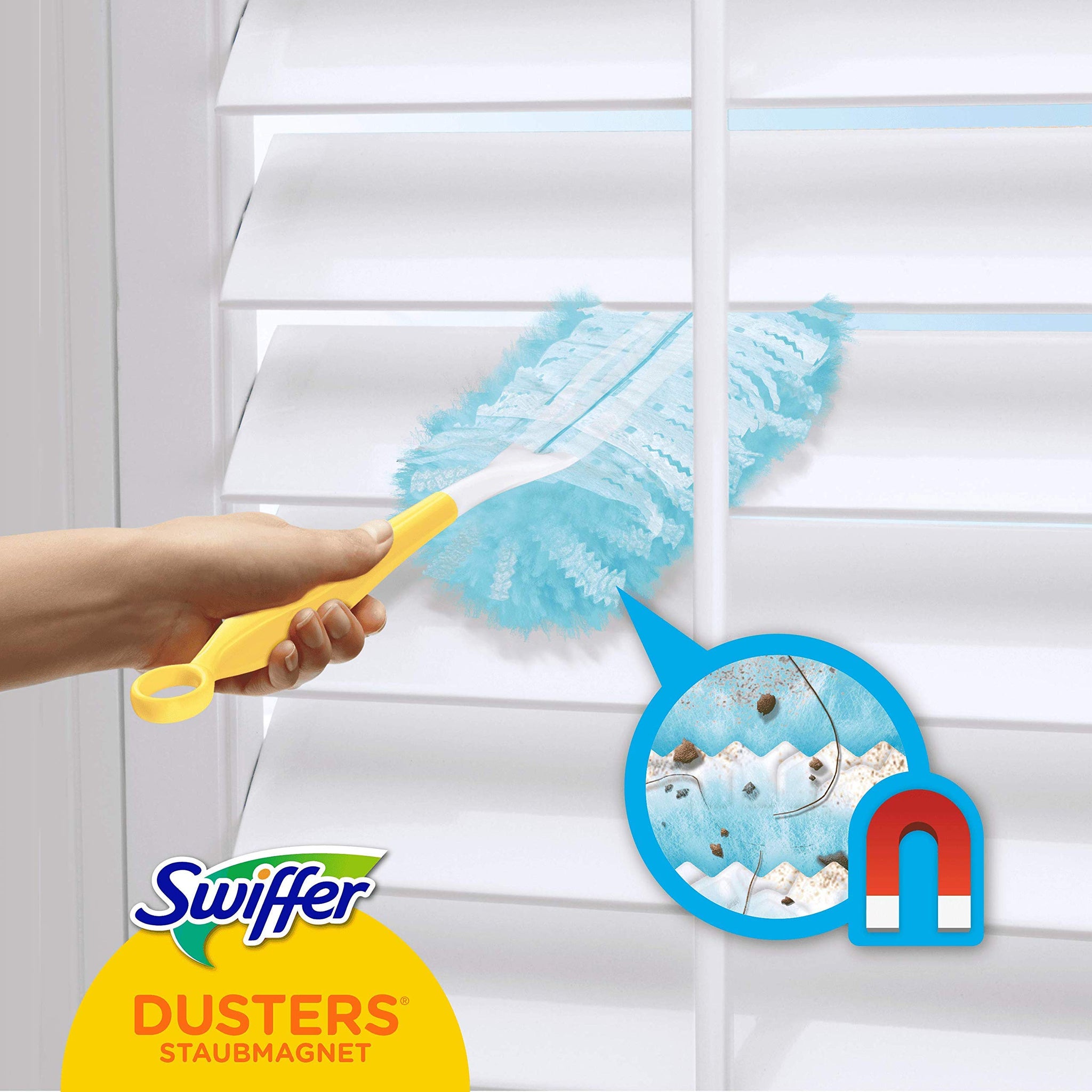 Swiffer Duster Ricambi per Piumino Catturapolvere, Confezione da 6 Pez –