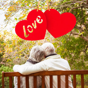 WILLBOND 30 Pezzi Cuori Appesi di San Valentino Decorazioni a Cuore San... - Ilgrandebazar