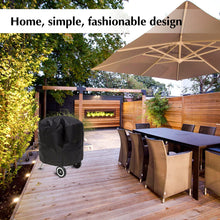 Carica l&#39;immagine nel visualizzatore di Gallery, Gifort 70*75cm Copertura Barbecue, Impermeabile Telo Protettivo Per Barbecue Grill Campana Protezione (Nero)