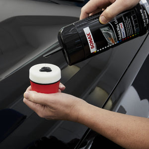 SONAX 296100 Polish e cera - nero, 500ml 250 ml, Nero - Ilgrandebazar