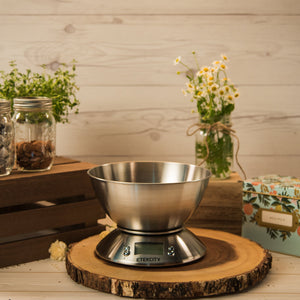 Etekcity Bilancia da Cucina Elettronica in Acciaio Inossidabile 5kg/ Argento - Ilgrandebazar