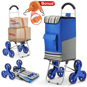 Winkeep Aggiornato Carrello Portaspesa, 2 en 1 Pieghevole Tipo 1 - Ilgrandebazar