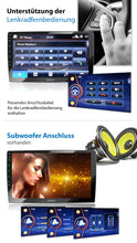 Carica l&#39;immagine nel visualizzatore di Gallery, XOMAX XM-2V1004 Autoradio con Schermo Touch Screen XXL regolabile Multicolore
