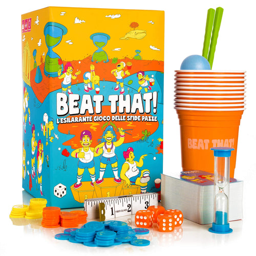 Beat That! - L'esilarante gioco delle sfide pazze [Gioco da tavolo per bambini e adulti - Edizione in Italiano]