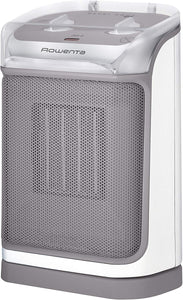 Rowenta SO9280 Excel Aqua Safe Termoventilatore Ceramico, Grigio/Bianco - Ilgrandebazar