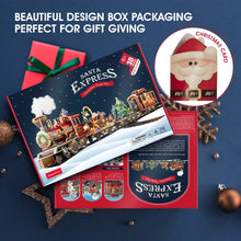 Carica l&#39;immagine nel visualizzatore di Gallery, CubicFun Puzzle 3D Trenino Natale con Luci e Suoni per Natale Decorazioni Trenino Albero di Natale Decorazioni Casa Regali Natale per Bambini e Adulti, 218 Pezzi