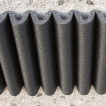 Carica l&#39;immagine nel visualizzatore di Gallery, Wall Bumper di leggerodesign | Paracolpi Garage per 2 Strisce, Nero - Ilgrandebazar