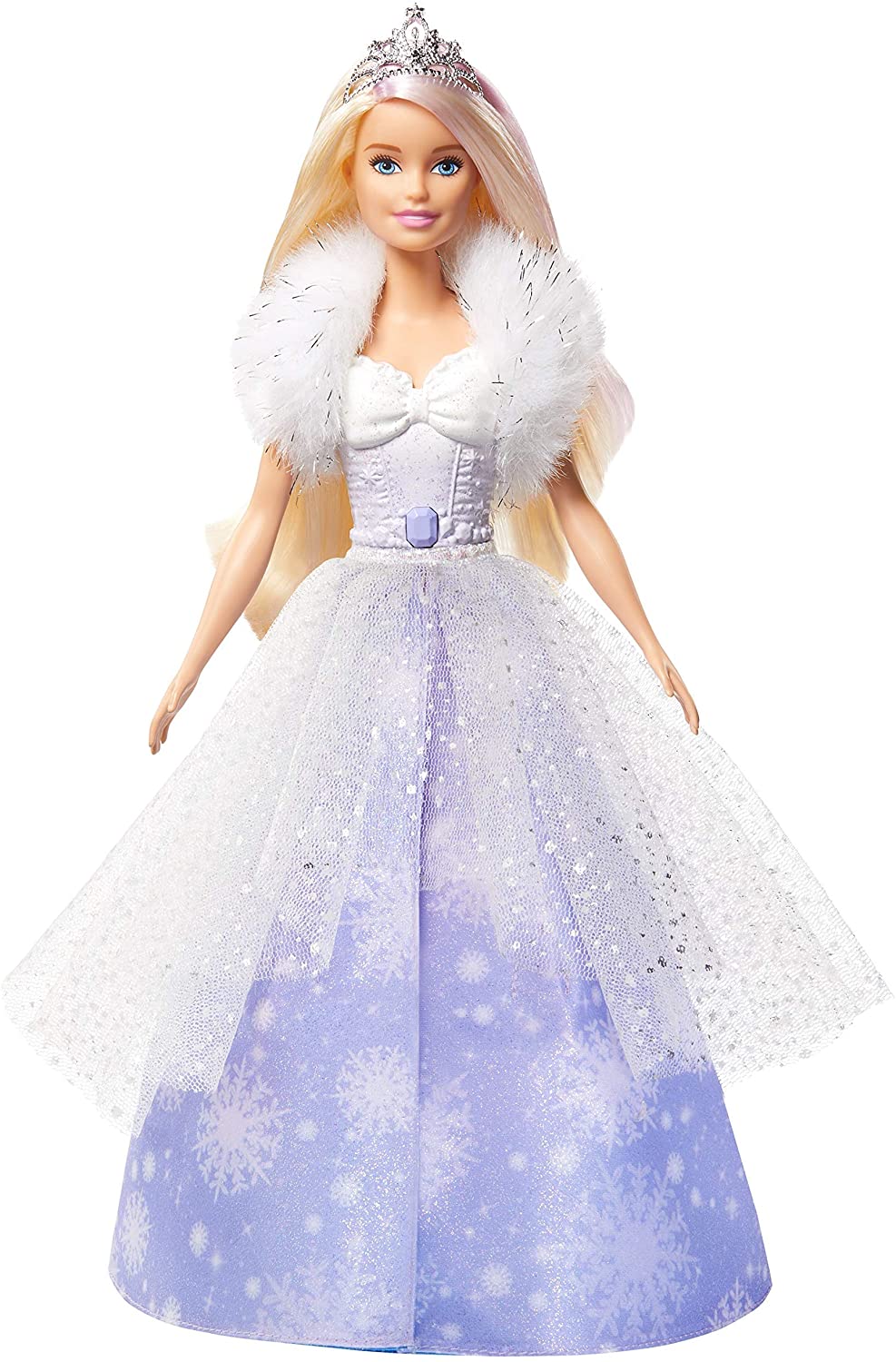 Barbie- Dreamtopia Bambola Principessa Magia d'inverno Giocattolo per Bambini 3+ Anni, GKH26