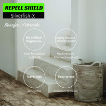 Carica l&#39;immagine nel visualizzatore di Gallery, Repellente per pesciolini d&#39;argento REPELL SHIELD I 100 ml I per... - Ilgrandebazar