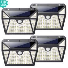 Carica l&#39;immagine nel visualizzatore di Gallery, Lampade Solari Led Esterno,【2020 Ultimi Modelli 118 Bianco