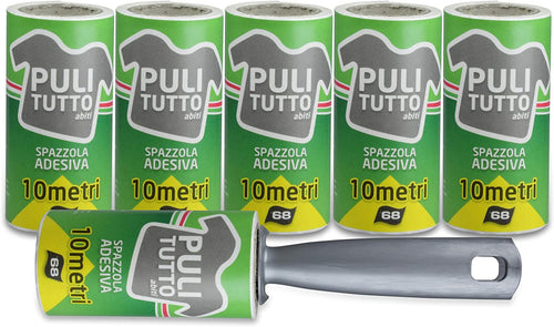 IPPA Spazzola Adesiva 10 Metri, Bianco, Unica