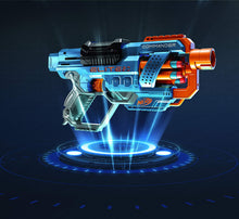 Carica l'immagine nel visualizzatore di Gallery, Hasbro Nerf Elite 2.0-Commander RD-6 (blaster con tamburo rotante e 12 dardi inclusi), Multicolore, 6.7 x 36.2 x 24.1 cm, E9485EU4 Commander RD 6