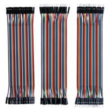 Carica l'immagine nel visualizzatore di Gallery, ELEGOO 120pcs 3 in 1 Kit Cavetti Jumper Filo Dupont Multicolore Wire 28AWG... - Ilgrandebazar