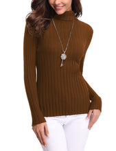 Carica l&#39;immagine nel visualizzatore di Gallery, Abollria Maglione Donna Elegante a Collo Alto Maniche Lunghe per Inverno... - Ilgrandebazar