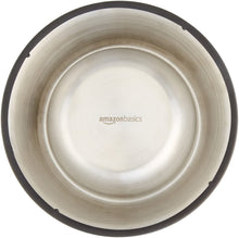 Carica l'immagine nel visualizzatore di Gallery, AmazonBasics - Ciotola per cani in acciaio INOX - Confezione da 2