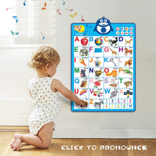 Carica l'immagine nel visualizzatore di Gallery, Richgv Alfabeto Interattivo Poster, Grafico a Muro Educativo con Suono, Decorazione per la Classe e Casa, Imparare l'ABC, 123, Parole, Canzone, Giocattolo di Apprendimento, Regalo per Bambini 2 anni+