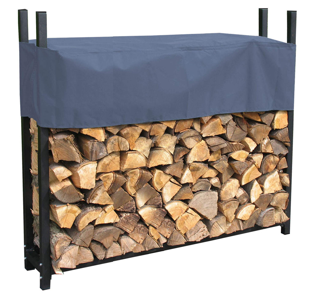 QUICK STAR Scaffalatura in Metallo per Legna da ardere, 113 x 25 x 115 cm,... - Ilgrandebazar