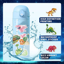 Carica l&#39;immagine nel visualizzatore di Gallery, Adesivi bambini stickers bambini attacca stacca,450+ Adesivi 3D sticker stickers aesthetic stickers bambini adesivi viso Adesivi per Regali Inclusi Animali per Bambini Adulti(18 Fogli)
