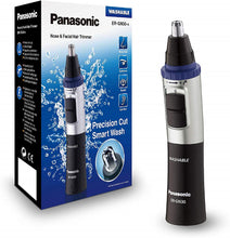 Carica l&#39;immagine nel visualizzatore di Gallery, Panasonic ER-GN30-K503 Rifinitore di Precisione per Naso, Orecchie e Sopracciglia, Tagliapeli Resistente all&#39;Acqua, Nero Vecchia Versione