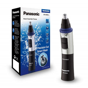 Panasonic ER-GN30-K503 Rifinitore di Precisione per Naso, Orecchie e Sopracciglia, Tagliapeli Resistente all'Acqua, Nero Vecchia Versione