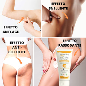 Crema Anticellulite alla Bava di Lumaca Pura 7in1- Rassodante Corpo e... - Ilgrandebazar