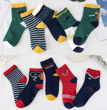 Carica l'immagine nel visualizzatore di Gallery, HBselect 10-12 paia di Calze Bambino in Cotone Morbido e Respirante Multisize da 1 a 12 Anni Calze per Neonato con Modello di Cartone Animato Neonato Unisex Calzini per bambina e Bambino Ideale Regalo