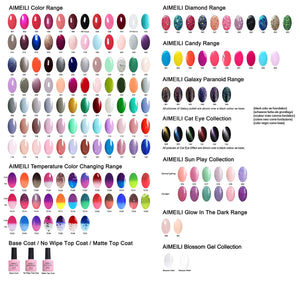AIMEILI Matte Top Coat Opaca Smalto Semipermente in Gel Soak top coat - Ilgrandebazar