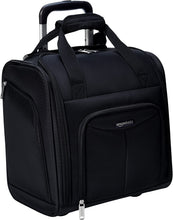 Carica l'immagine nel visualizzatore di Gallery, AmazonBasics - Bagaglio per vano sottosedile, Nero 33cm, Nero