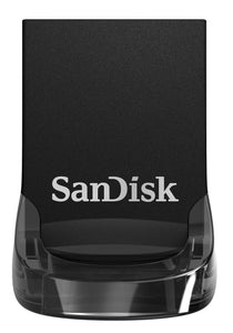 SanDisk Ultra Fit Unità Flash, USB 3.1 da 16 GB con Velocità fino 16 GB, Nero