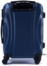 Carica l&#39;immagine nel visualizzatore di Gallery, R.Leone Valigia Trolley Bagaglio a mano Rigido Ultraleggero in ABS 4 Ruote Autonome (Blu, 2037 Valigia 55x40x20cm)