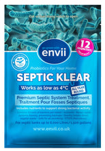 Carica l&#39;immagine nel visualizzatore di Gallery, Envii Septic Klear - Trattamento Fossa Biologica - 12 Pastiglie 12 Tablets - Ilgrandebazar