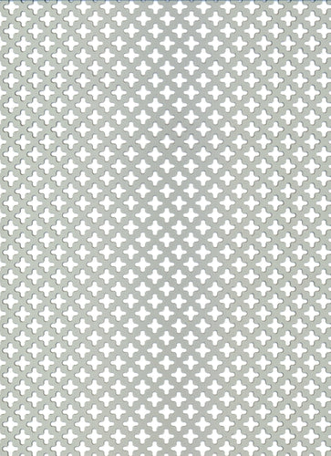 GAH-Alberts 466862, Lamiera forata, con fori a croce, 200 x 1000 x 0,8 mm - Ilgrandebazar
