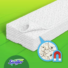 Carica l'immagine nel visualizzatore di Gallery, Swiffer Dry Panni Cattura Polvere, 63 Panni, Cattura e Intrappola Polvere e Sporco, Ottimo per I peli di Animale, per Tutti I Tipi di Pavimenti, Maxi Formato