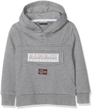 Carica l&#39;immagine nel visualizzatore di Gallery, NAPAPIJRI Burgee Sweatshirt Felpa, Grigio (Med Grey Mel 160), 140 (Taglia... - Ilgrandebazar