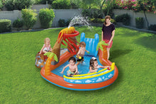 Carica l'immagine nel visualizzatore di Gallery, Bestway 53069 | Piscina Gonfiabile Laguna di Lava, 265x265x104 cm
