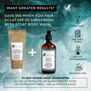 Crema Solare Minerali SPF 50 Eclat - Mineral Sunscreen Standart - Ilgrandebazar