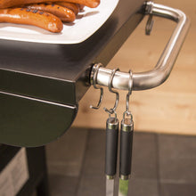 Carica l&#39;immagine nel visualizzatore di Gallery, Bruzzzler Set posate da grill in acciaio inox, 3 pezzi, 3 Pezzi, Argento - Ilgrandebazar