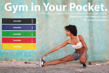 Carica l&#39;immagine nel visualizzatore di Gallery, Insonder Elastiche Fitness Set di 5 Banda Elastica Fasce Resistenza per Fitness Yoga Crossfit