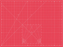 Carica l&#39;immagine nel visualizzatore di Gallery, La Canilla ® - Tappetino Da Taglio Autoguarigione A2 (60x45cm) rosso - Ilgrandebazar