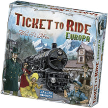 Carica l'immagine nel visualizzatore di Gallery, Asmodee - Ticket to Ride Europa, 8 anni e più, Edizione Italiana, 8500