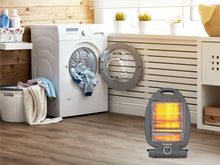 Carica l'immagine nel visualizzatore di Gallery, BEPER P203PAN001 Stufa al quarzo, Basso Consumo Energetico, 800W 2 Livelli di Potenza, Pannello radiante al quarzo, Grigio