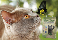 Carica l&#39;immagine nel visualizzatore di Gallery, Croci Lettiera Eco Clean 10 L - Lettiera Gatti agglomerante, Biodegradabile si getta nel WC, 100% vegetale, Sabbia Antiodore di lunga durata