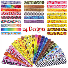 Carica l'immagine nel visualizzatore di Gallery, Lewo 100 PCS Slap Braccialetti Bomboniere con Cuori Colorati Emoji Animal... - Ilgrandebazar