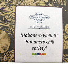 Carica l&#39;immagine nel visualizzatore di Gallery, Varietà di peperoncino Habanero - set regalo semi con 5 entusiasmanti... - Ilgrandebazar